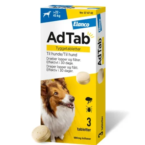 AdTab til hunde 22 til 45 kg