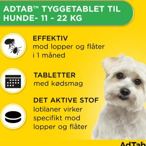 AdTab til hunde 11 til 22 kg