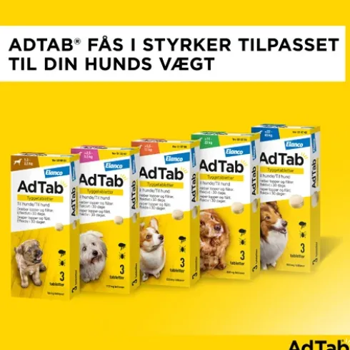 AdTab til hunde 11 til 22 kg