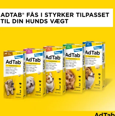 AdTab til hunde 5,5 til 11 kg