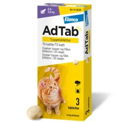 AdTab til katte 0,5 til 2 kg.