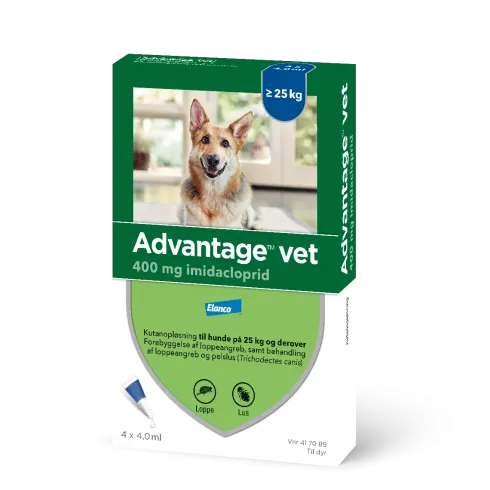 Advantage vet. til hunde over 25 kg