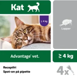 Advantage vet. til katte over 4 kg