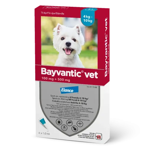 Bayvantic vet til hunde 4 -10 kg