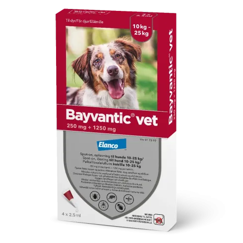 Bayvantic vet til hunde 10-25 kg