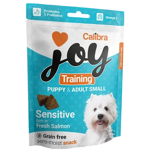 Calibra Joy Dog Training Snacks, Puppy & Small Adult, Sensitive Salmon