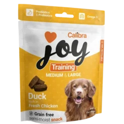 Calibra Joy Dog Training Snacks, Medium & Large, Duck & Chicken