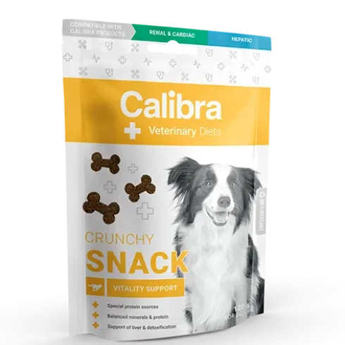 Calibra VD Dog Crunchy Snack, Vitality Support
