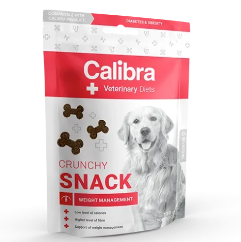 Calibra VD Dog Crunchy Snack, Weight Management