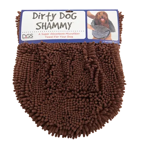 Dog Gone Smart Dirty Dog Shammy, brun