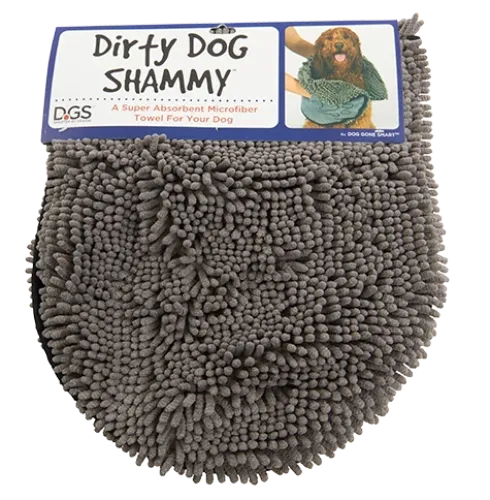 Dog Gone Smart Dirty Dog Shammy, grå