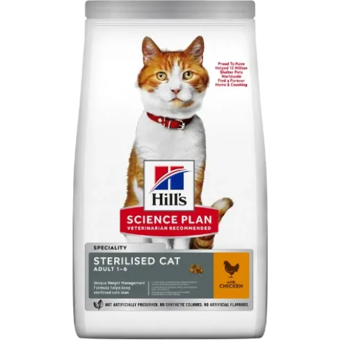 Hill's Science Plan Feline Adult Sterilised, Chicken