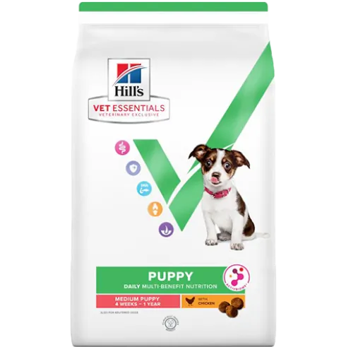 Hill's VetEssentials Multi-Benefit Puppy Medium, hvalpefoder