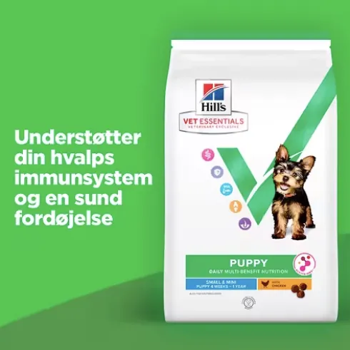 Hill's VetEssentials Multi-Benefit Puppy, Small & Mini, hvalpefoder
