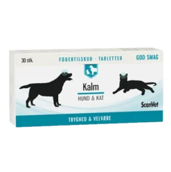 Kalm tabletter til hund og kat