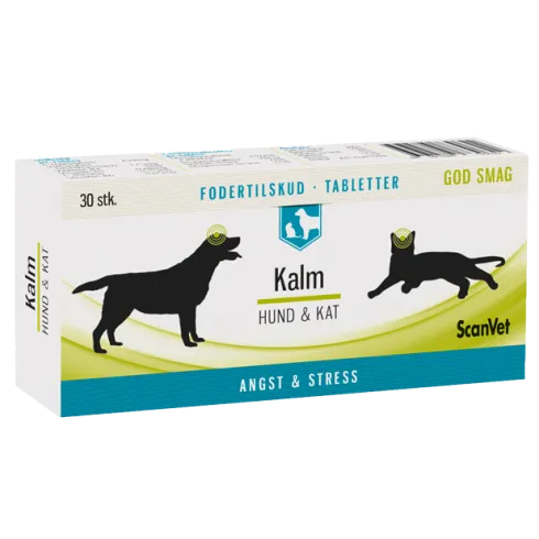 Kalm tabletter til hund og kat