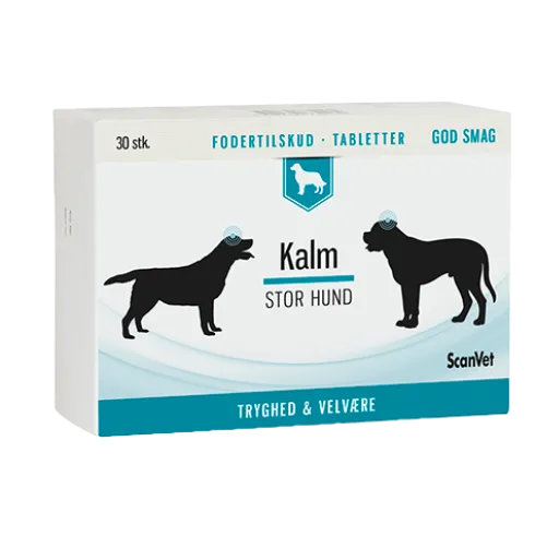 Kalm tabletter til stor hund