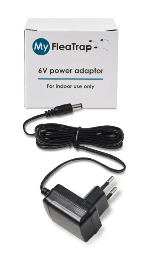 MyFleaTrap strømforsyning 100-220V