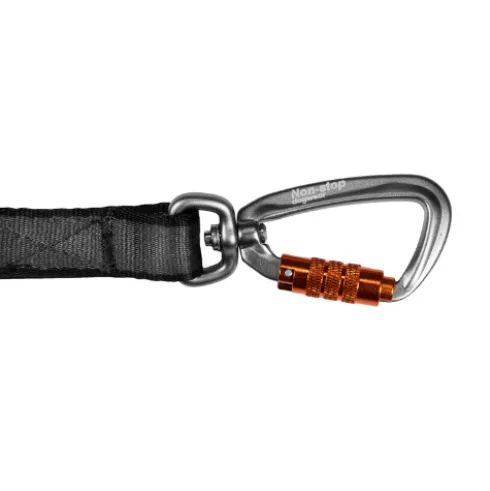 Non-stop Dogwear Move Leash, Black
