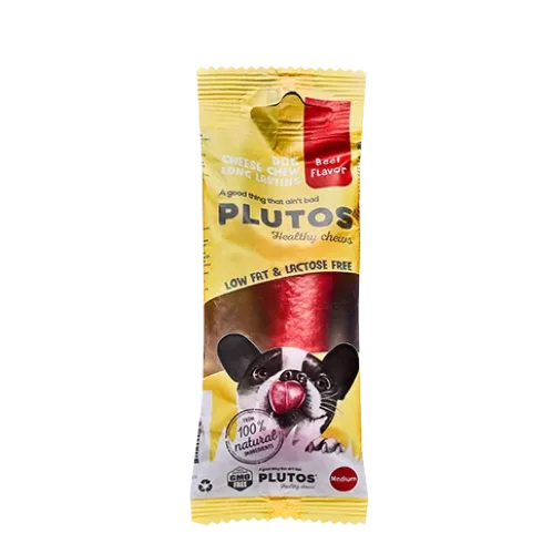 PLUTOS Cheese & Beef tyggeben til hunde