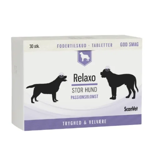 Relaxo tabletter til stor hund