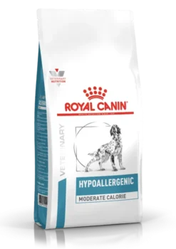Royal Canin Derma Hypoallergenic Moderate Calorie Dry, hund