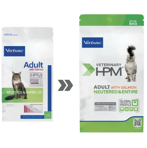 Virbac HPM Adult Cat Salmon
