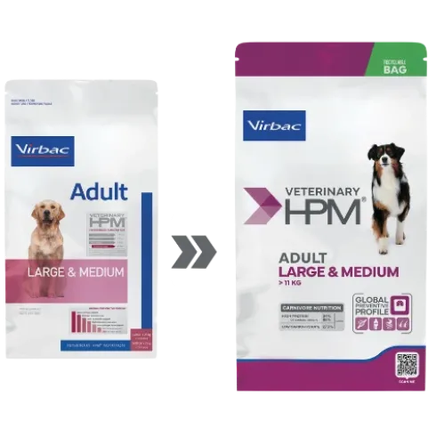 Virbac HPM Adult Large & Medium Dog