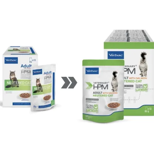 Virbac HPM Adult Neutered Cat WET