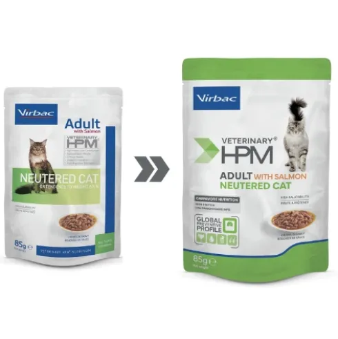 Virbac HPM Adult Neutered Cat WET