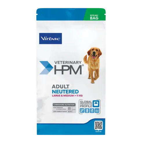 Virbac HPM Adult Neutered Large & Medium Dog