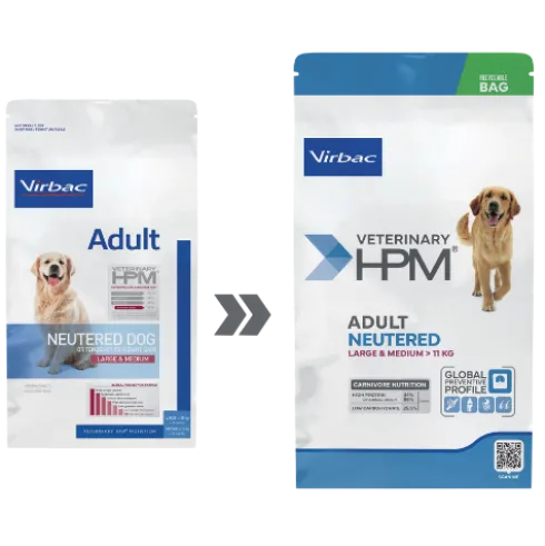 Virbac HPM Adult Neutered Large & Medium Dog