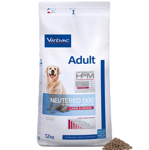 Virbac HPM Adult Neutered Large & Medium Dog