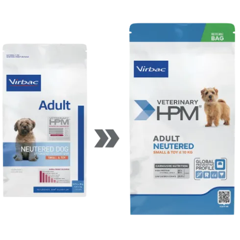 Virbac HPM Adult Neutered Small & Toy Dog