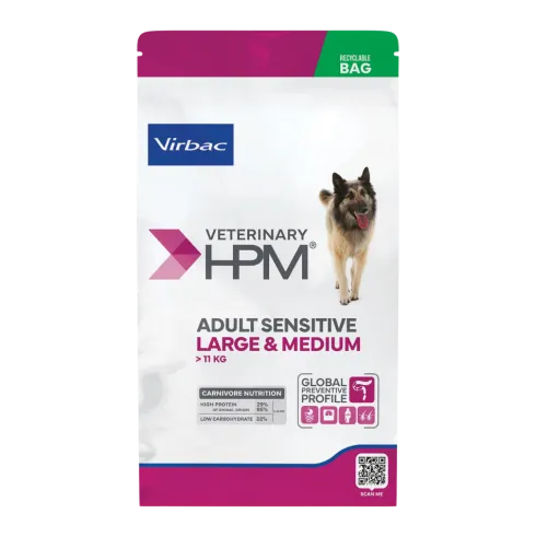 Virbac HPM Adult Sensitive Large & Medium Dog