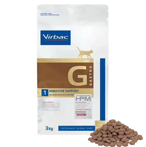 Virbac HPM (G1) Gastro, Digestive support Cat