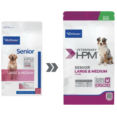 Virbac HPM Senior Large & Medium Dog