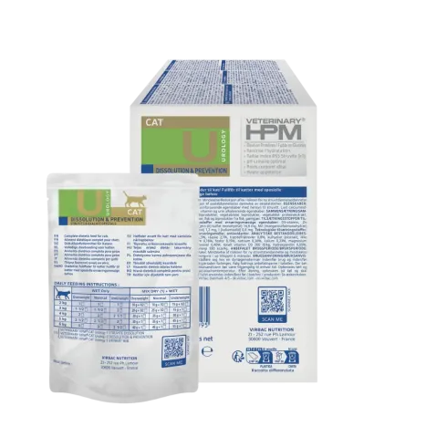 Virbac HPM WET Cat, Urology Dissolution & Prevention
