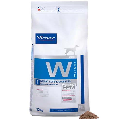 Virbac HPM (W1) Weight loss & Diabetes Dog