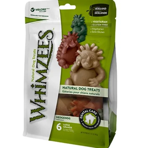 Whimzees tyggeben, pindsvin, L